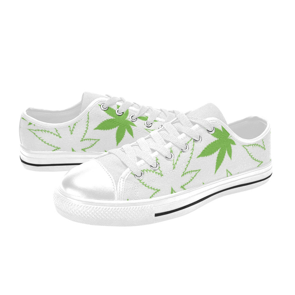 WOMEN'S Cc Weed 420 Art Canvas Dreamcore Custom Sneakers