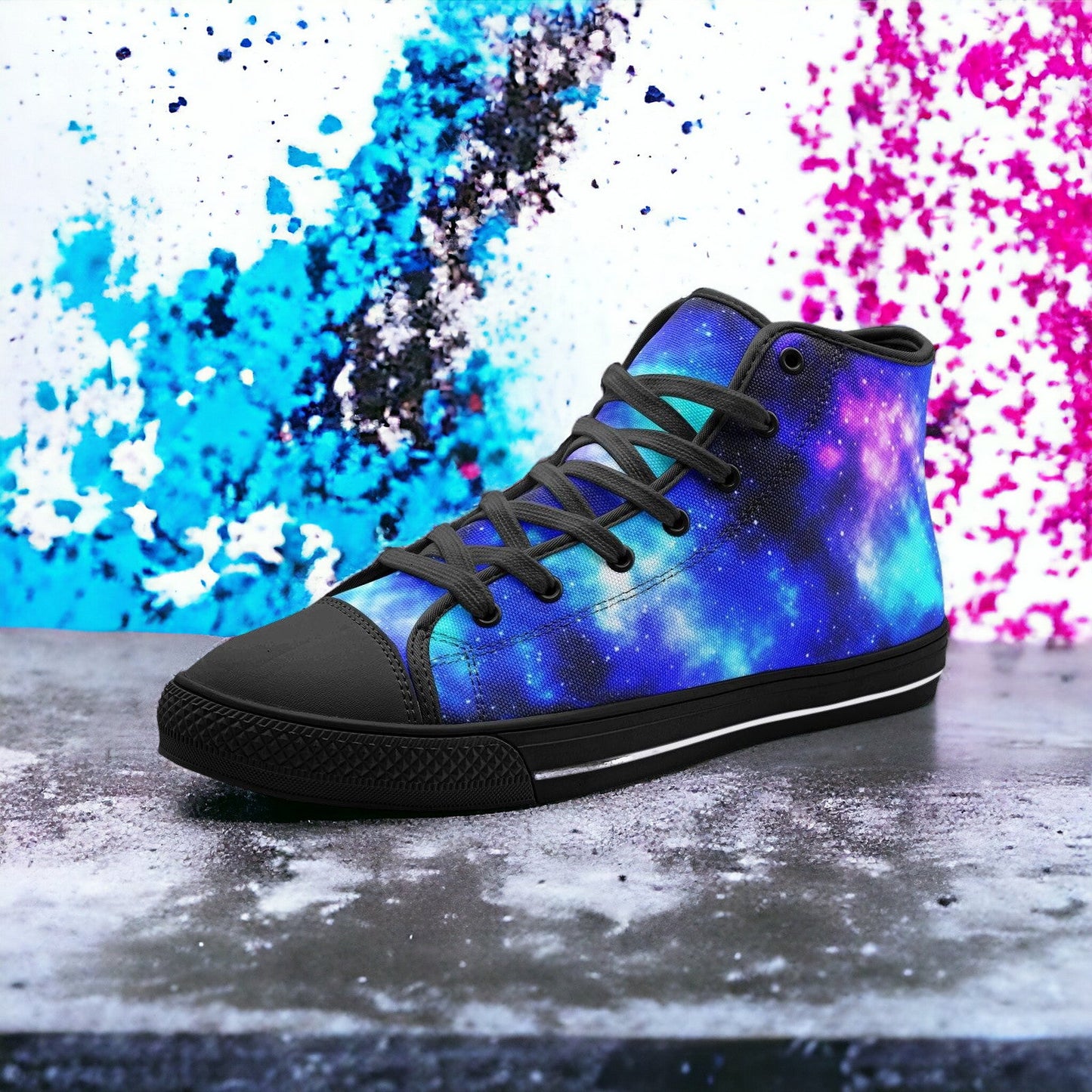 Celtic White Gold Unique Bold Art - Freaky Shoes | Custom Art Sneakers