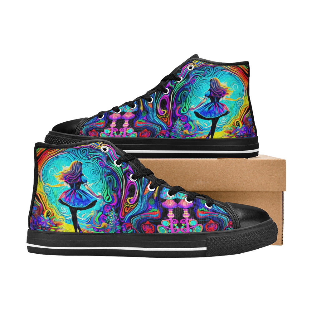 MEN'S Fantasy Art2 Men’S High Top Canvas Aesthetic Custom Shoes