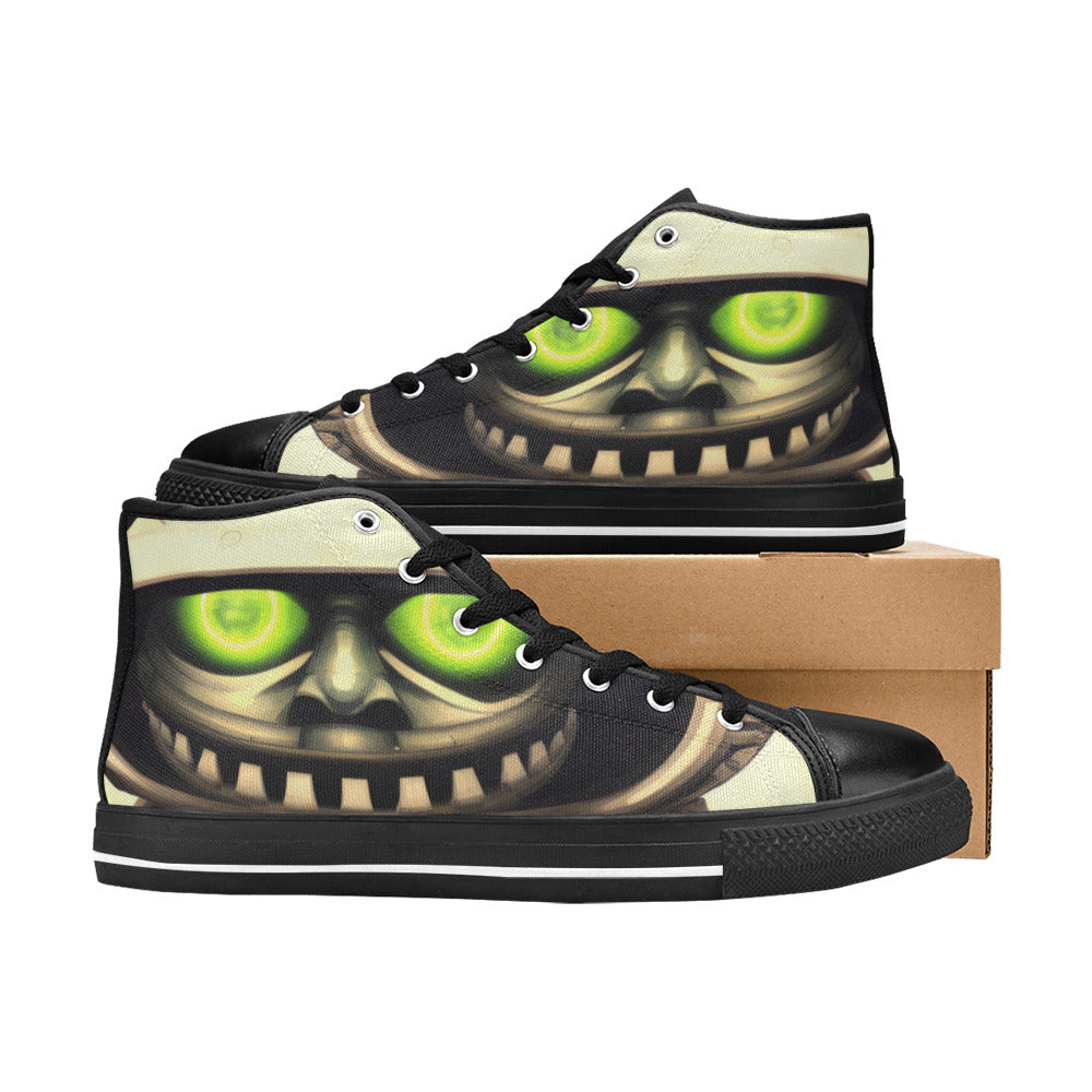 WOMEN'S Cc Space Dude High Top Canvas Dark Academia Shoes