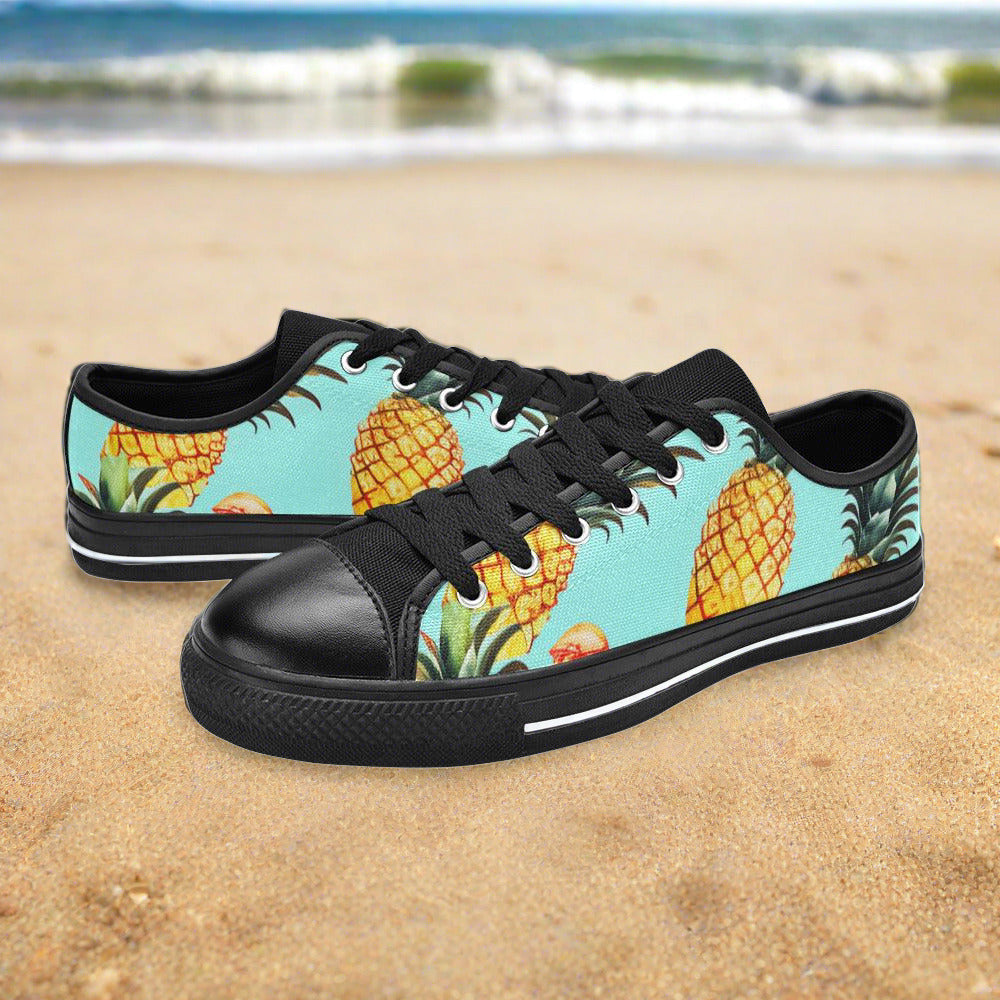 Peacock Silver Blue Vivid MEN Bold Art - Freaky Shoes | Custom Art Sneakers