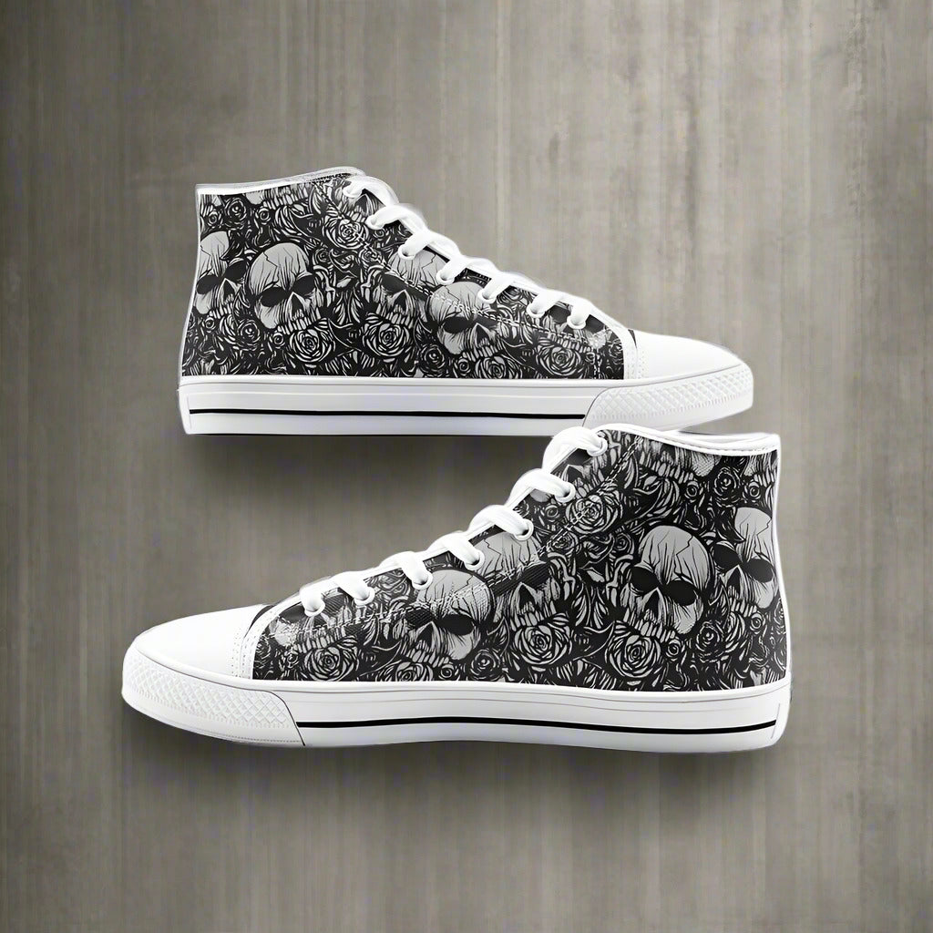 Mermaid Vivid Multicolor Custom Bold Art - Freaky Shoes
