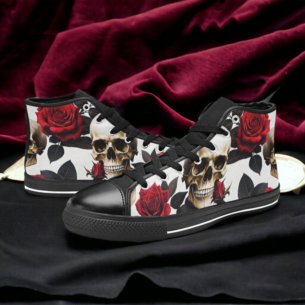 Skulls Roses Deluxe Women - Freaky Shoes®