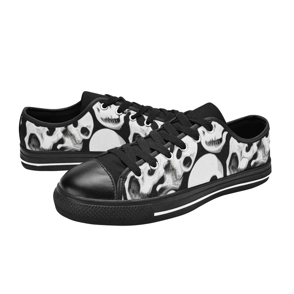WOMEN'S Cc Skulls One Color Canvas Vibrant Chaos Shoes