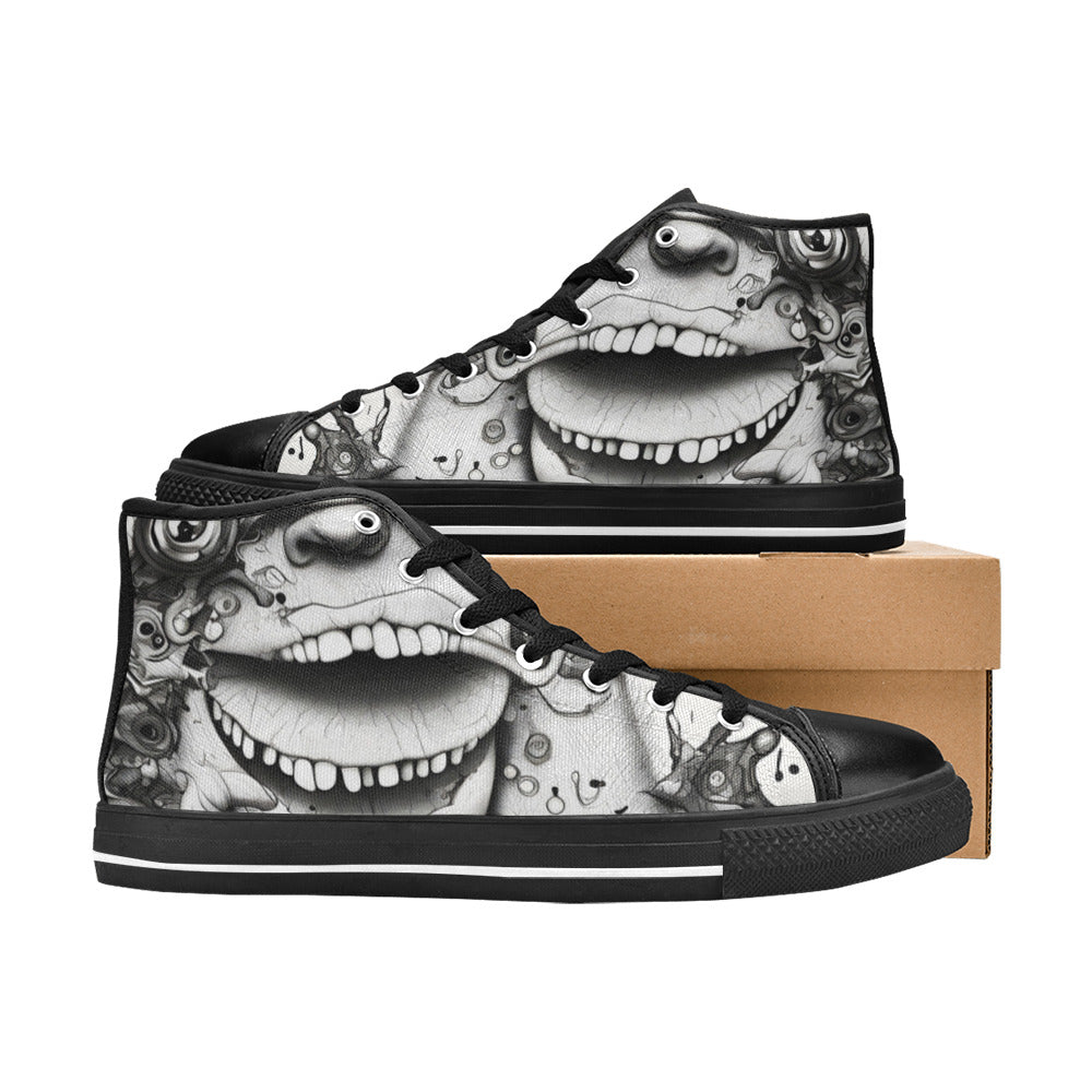 MEN'S Freestyle Horror Men’S High Top Canvas Dreamcore Custom Shoes