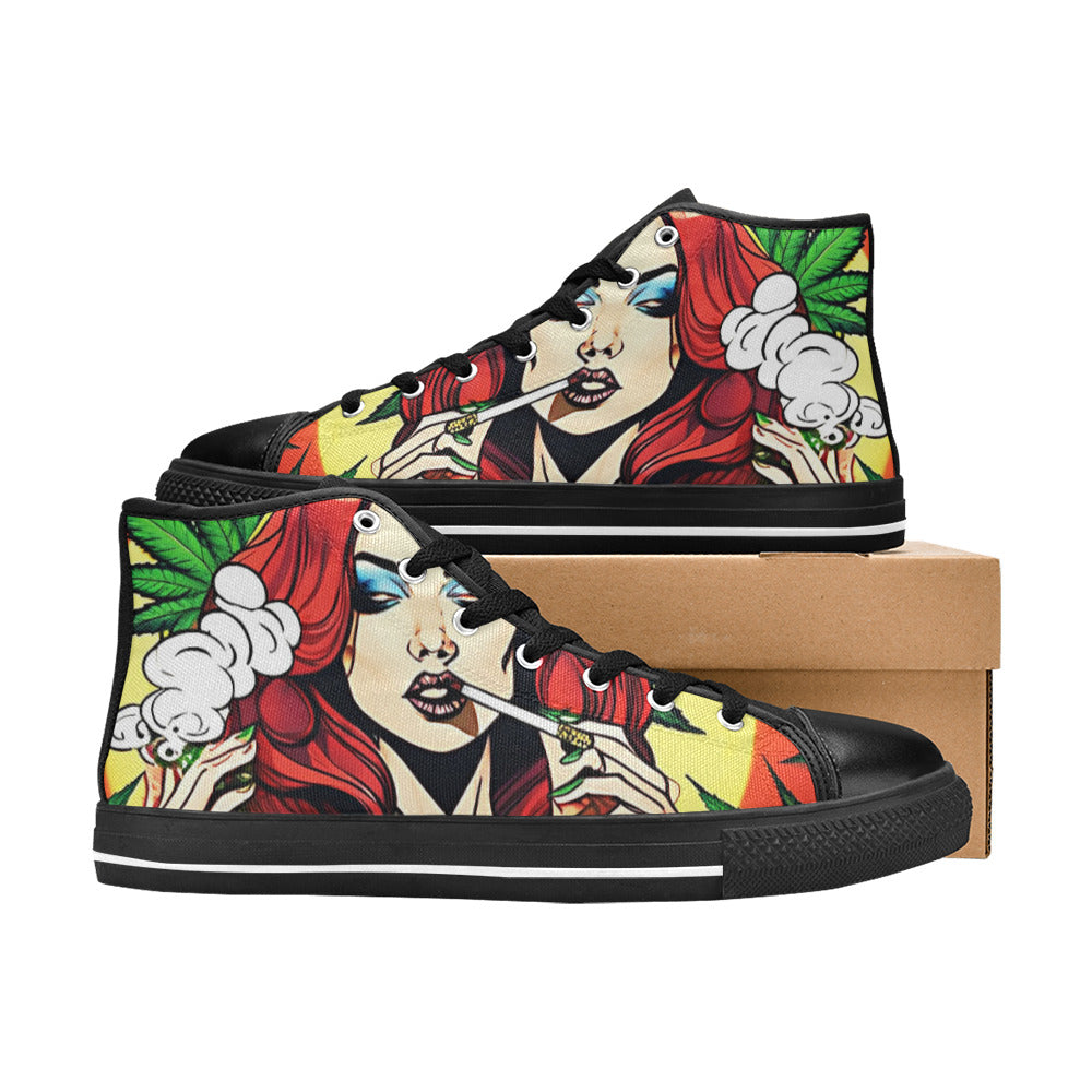 MEN'S Chill 420 Woman Men’S High Top Canvas Y2K Sneakers