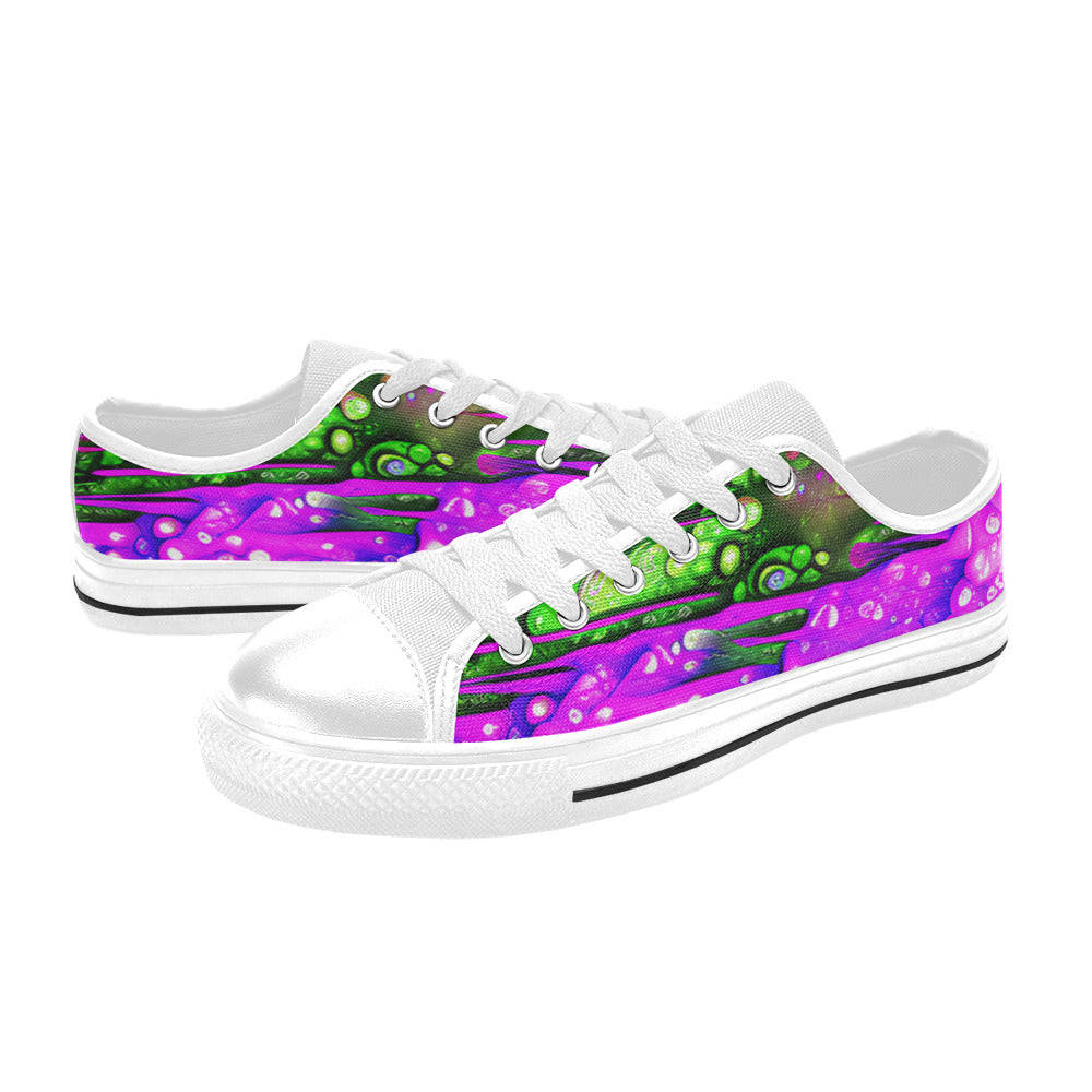WOMEN'S Cc Acid Drip 6 Canvas Grunge Sneakers