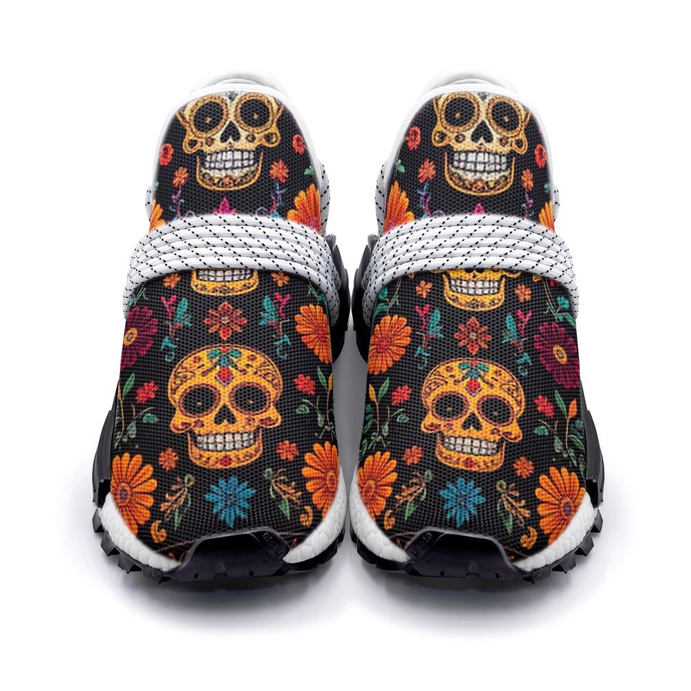 Sugar Skulls Day of the Dead Unisex Lightweight Sneaker S-1