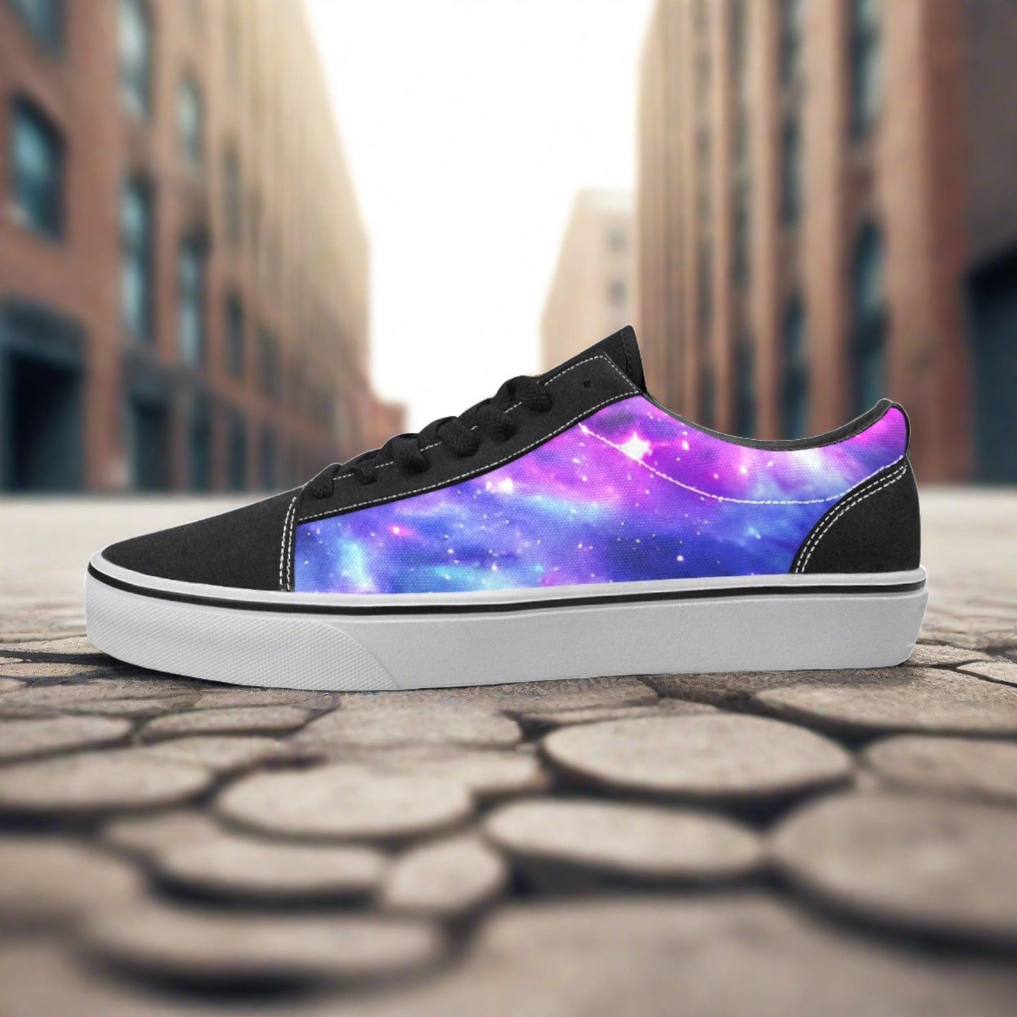 Celtic Teal Gold Vivid WOMEN Bold Art - Freaky Shoes | Custom Art Sneakers