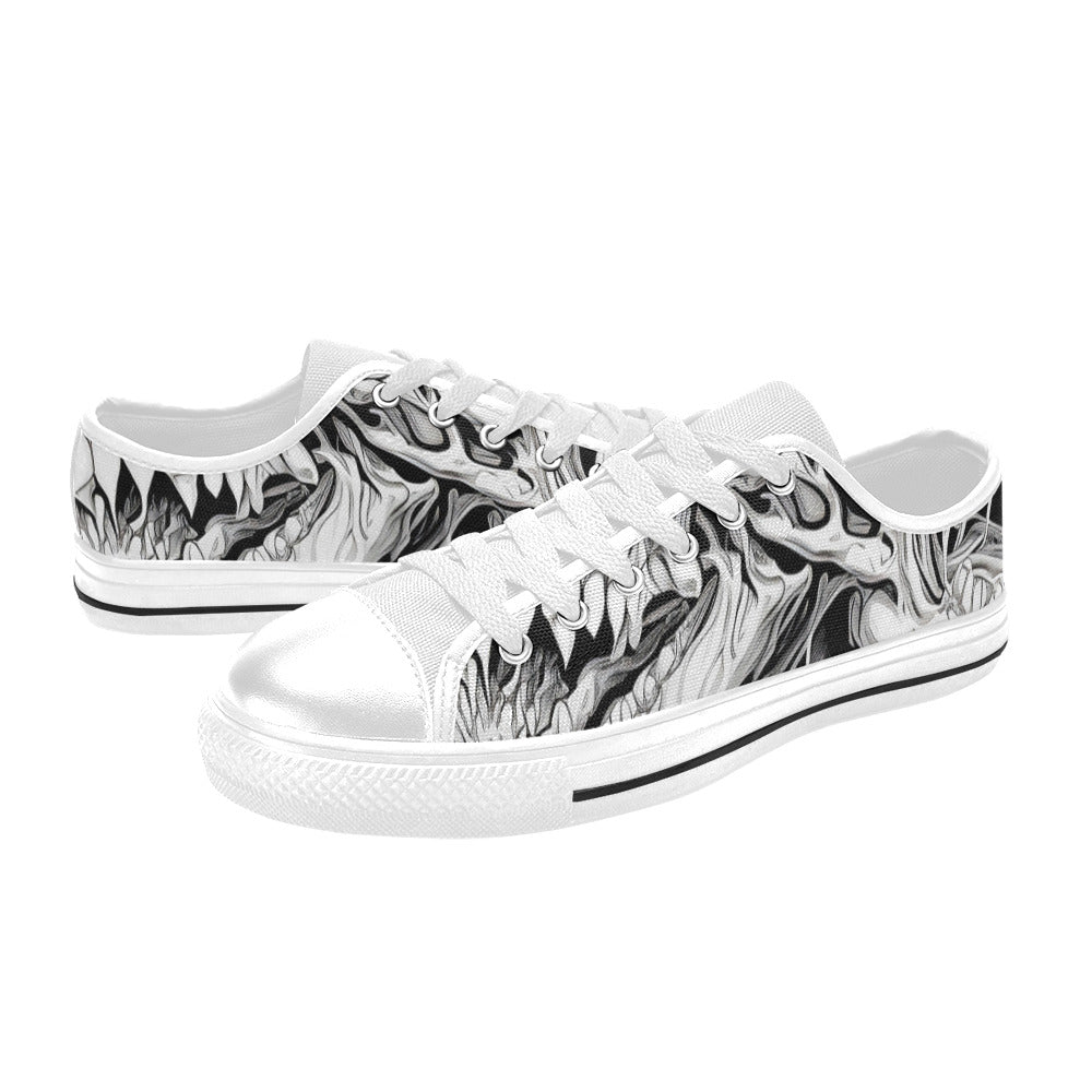 MEN'S Cc Demons Grey Canvas Dreamcore Sneakers