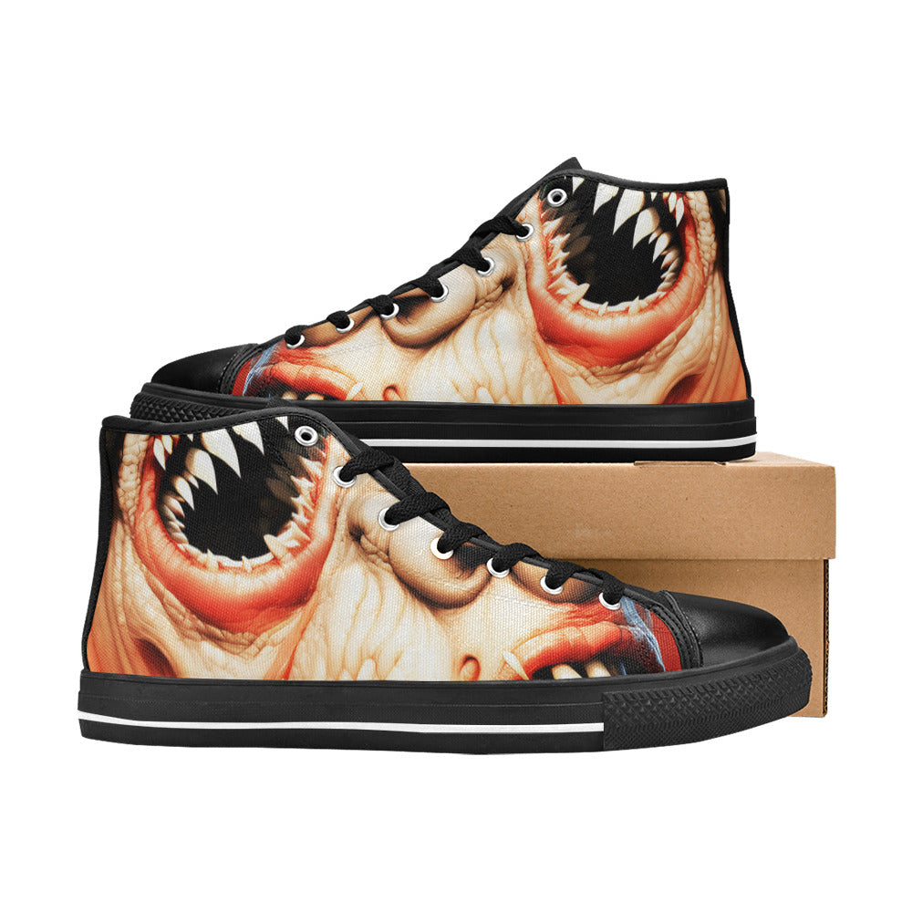 MEN'S Cc Twisted Faces Men’S High Top Canvas Dreamcore Shoes