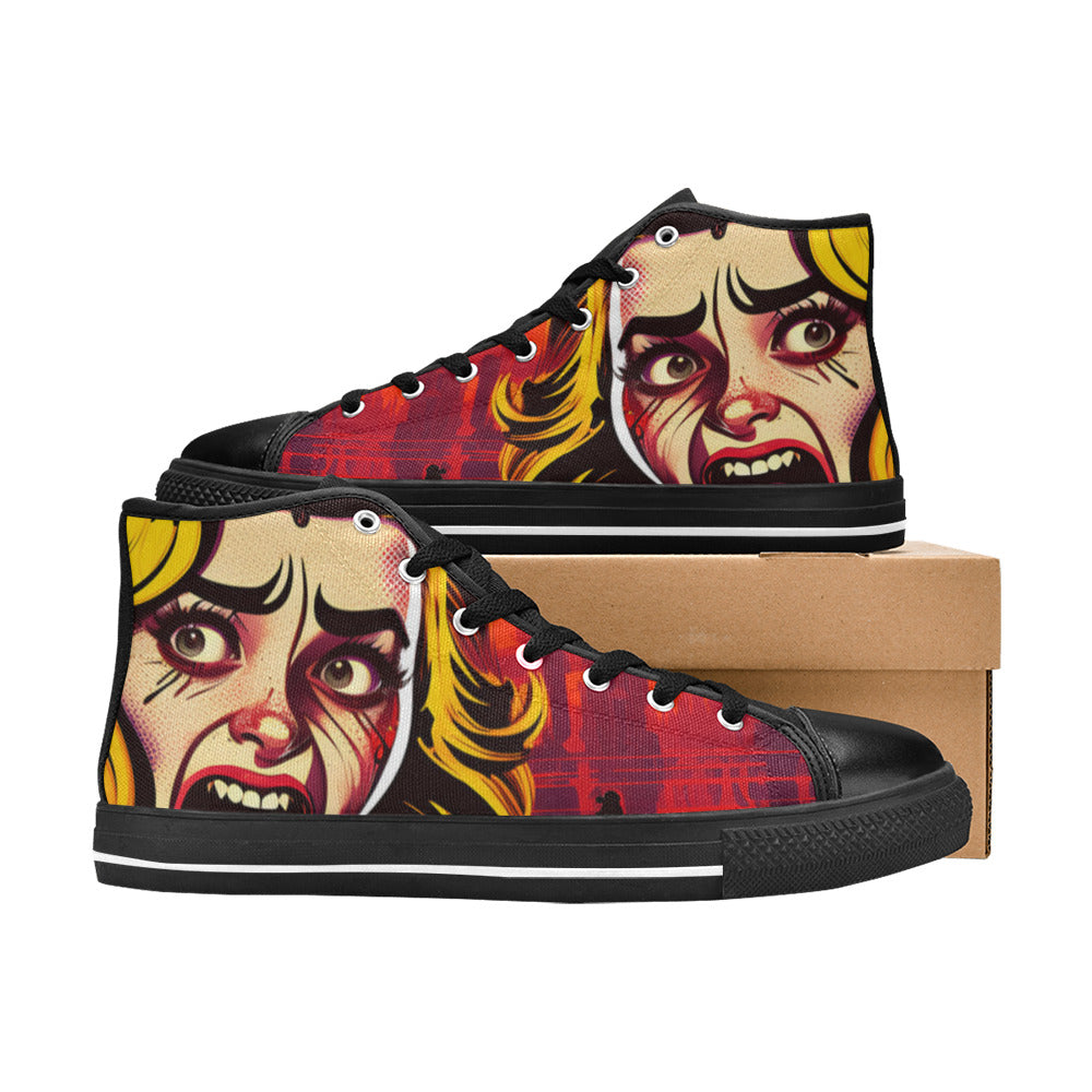 WOMEN'S Scream 1 High Top Canvas Vivid Shoes