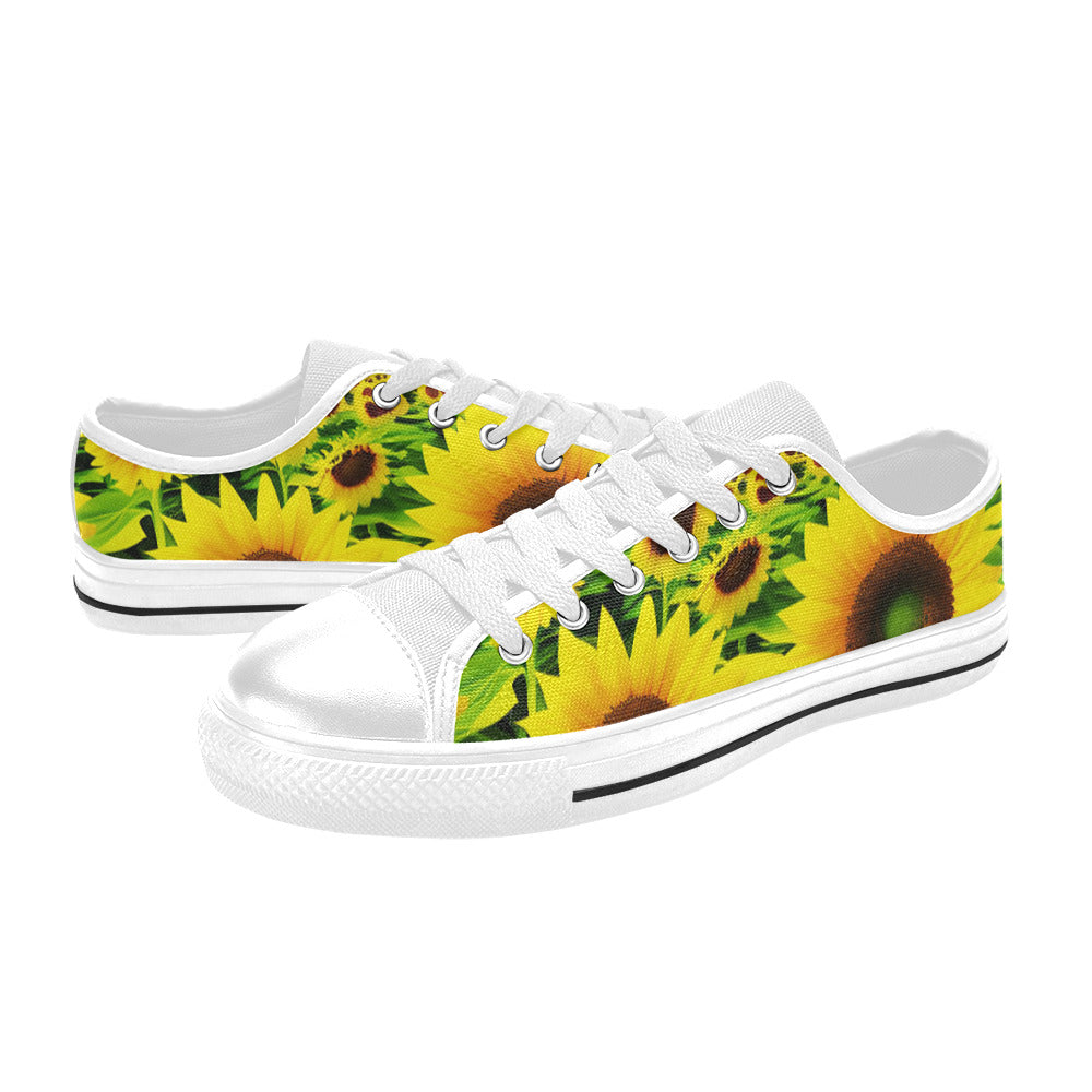 MEN'S Sunflowers Art 4 Canvas Dreamcore Shoes