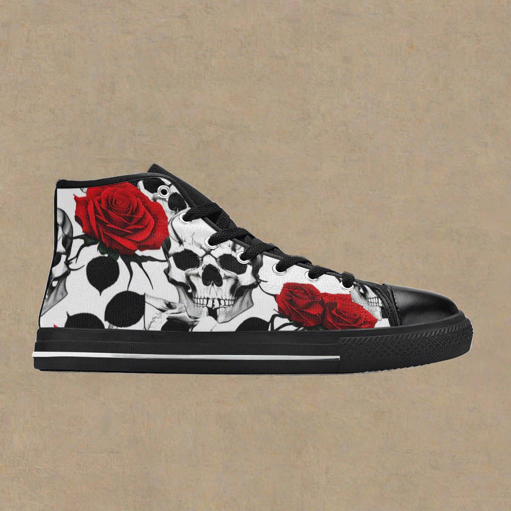 Skulls Roses Deluxe Men - Freaky Shoes®