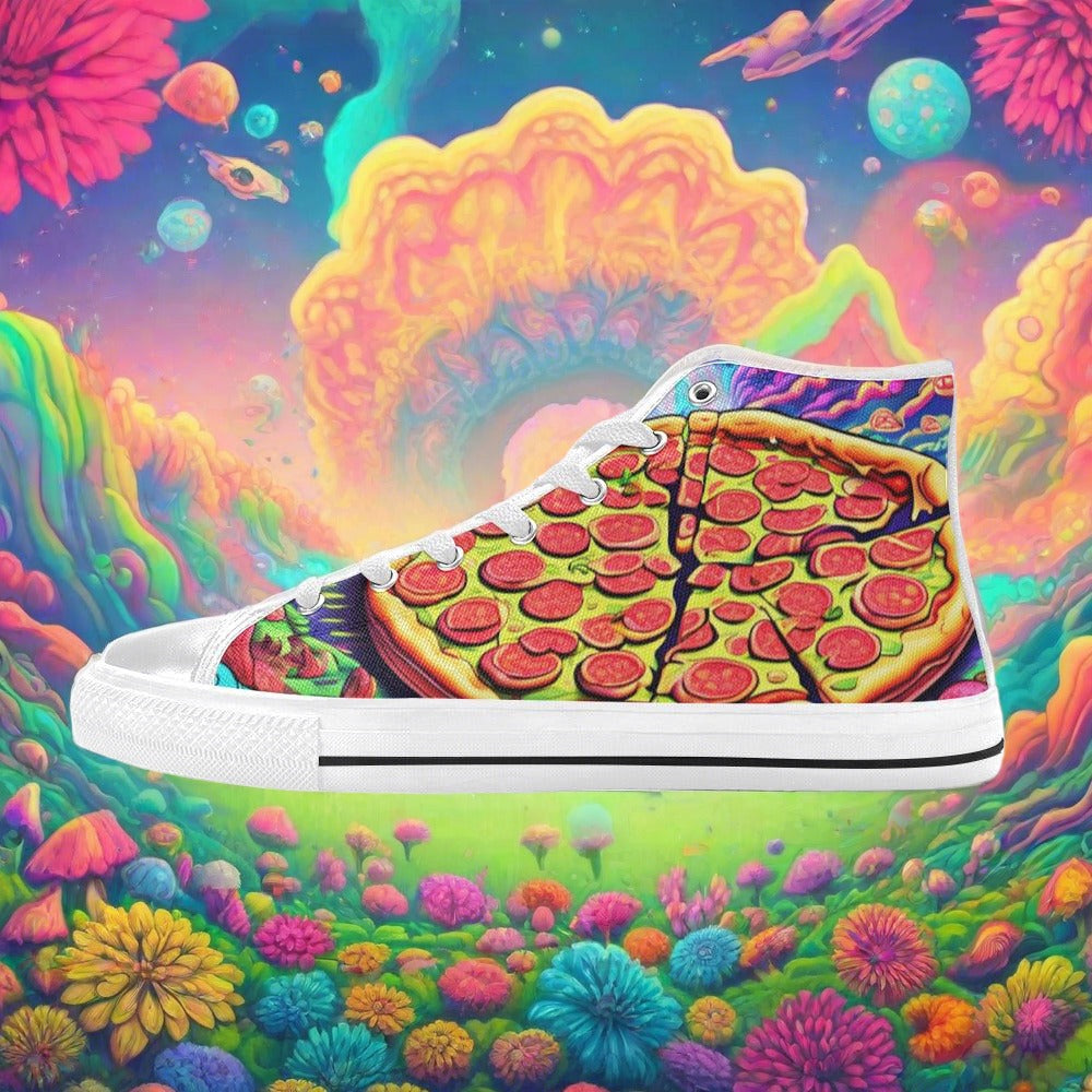 Retro Gift Vintage Vivid Wearable Bold Art - Freaky Shoes