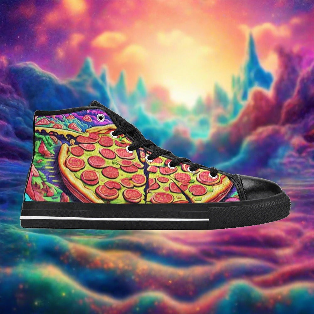 Abstract Expressionist Bold Raw Vivid Art - Freaky Shoes