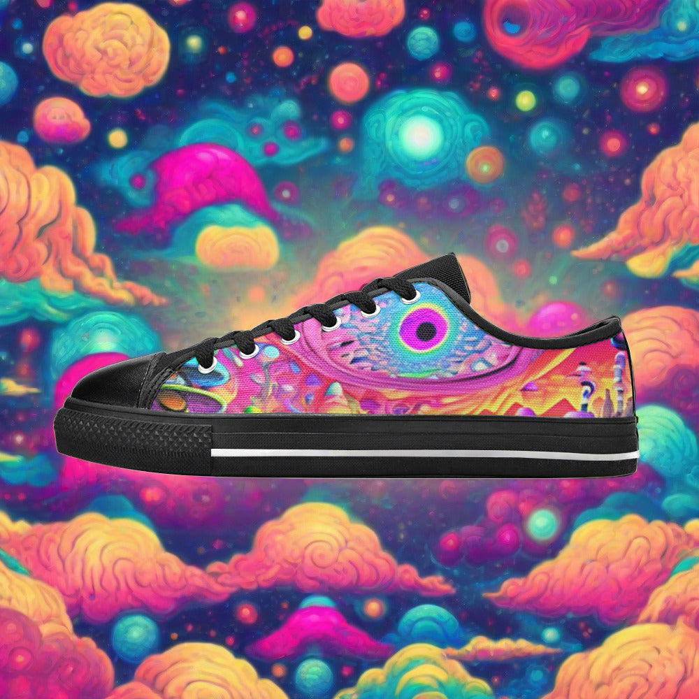 Prom Fashion Unique Vivid Glam Bold Art - Freaky Shoes