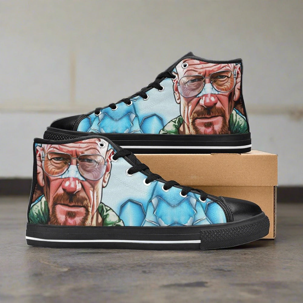 Expressionist Bold Raw Vivid Abstract Bold Art - Freaky Shoes