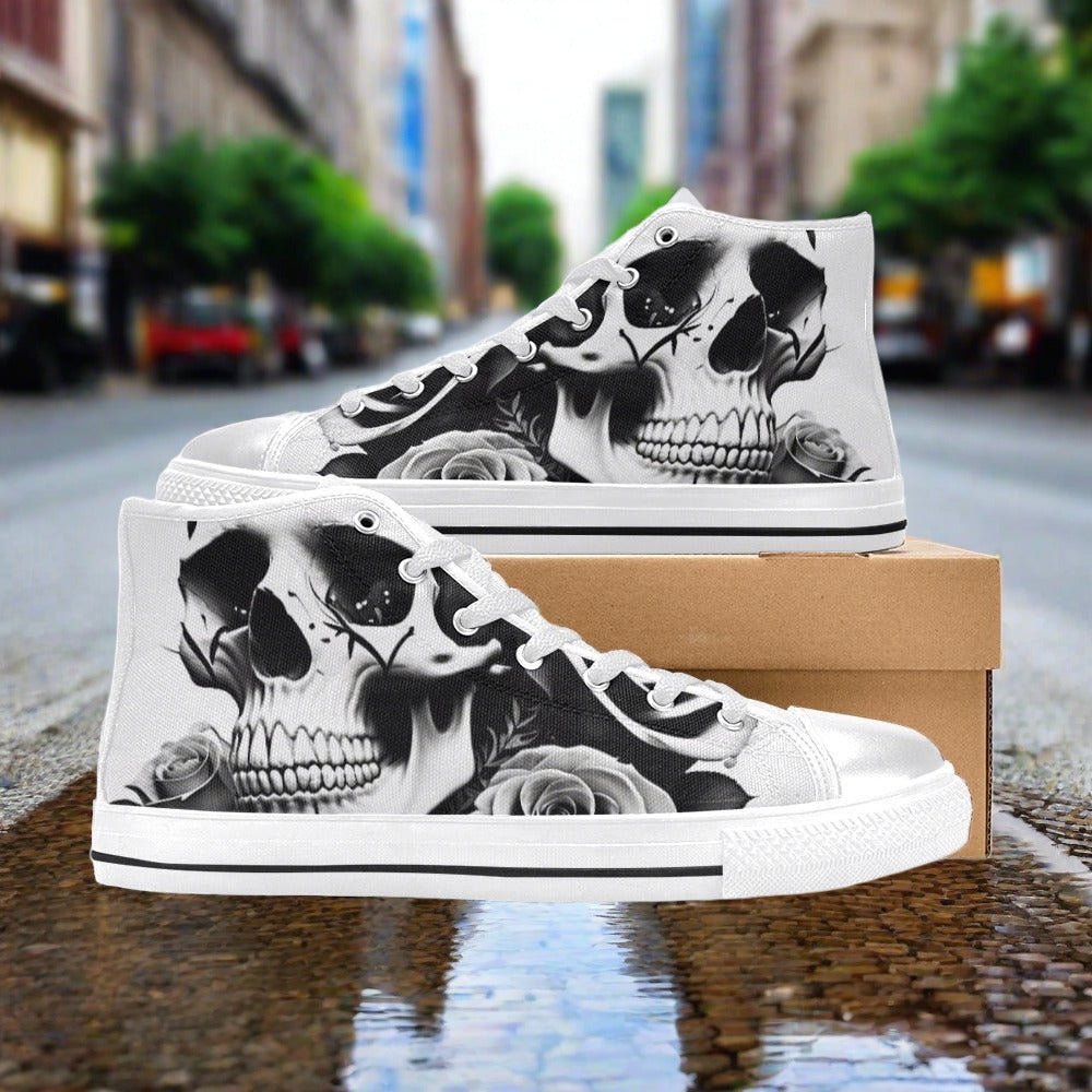 Skull & Roses Men - Freaky Shoes®