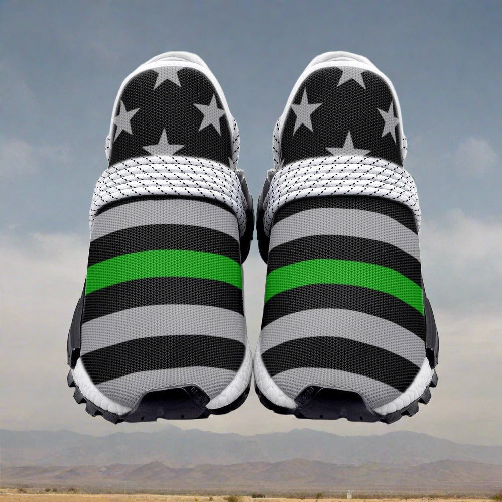 Thin Green Line Flag - Freaky Shoes®