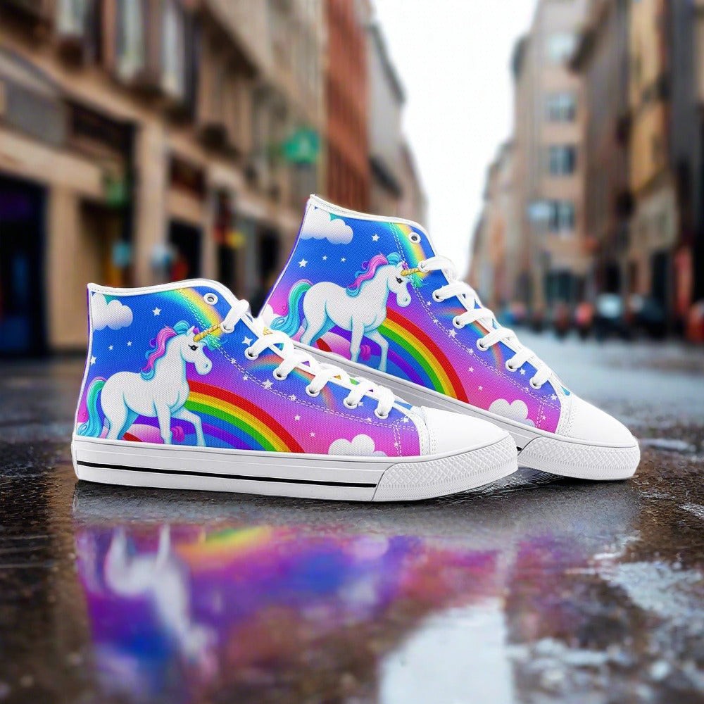 Unicorns Rainbows Clouds - Freaky Shoes®
