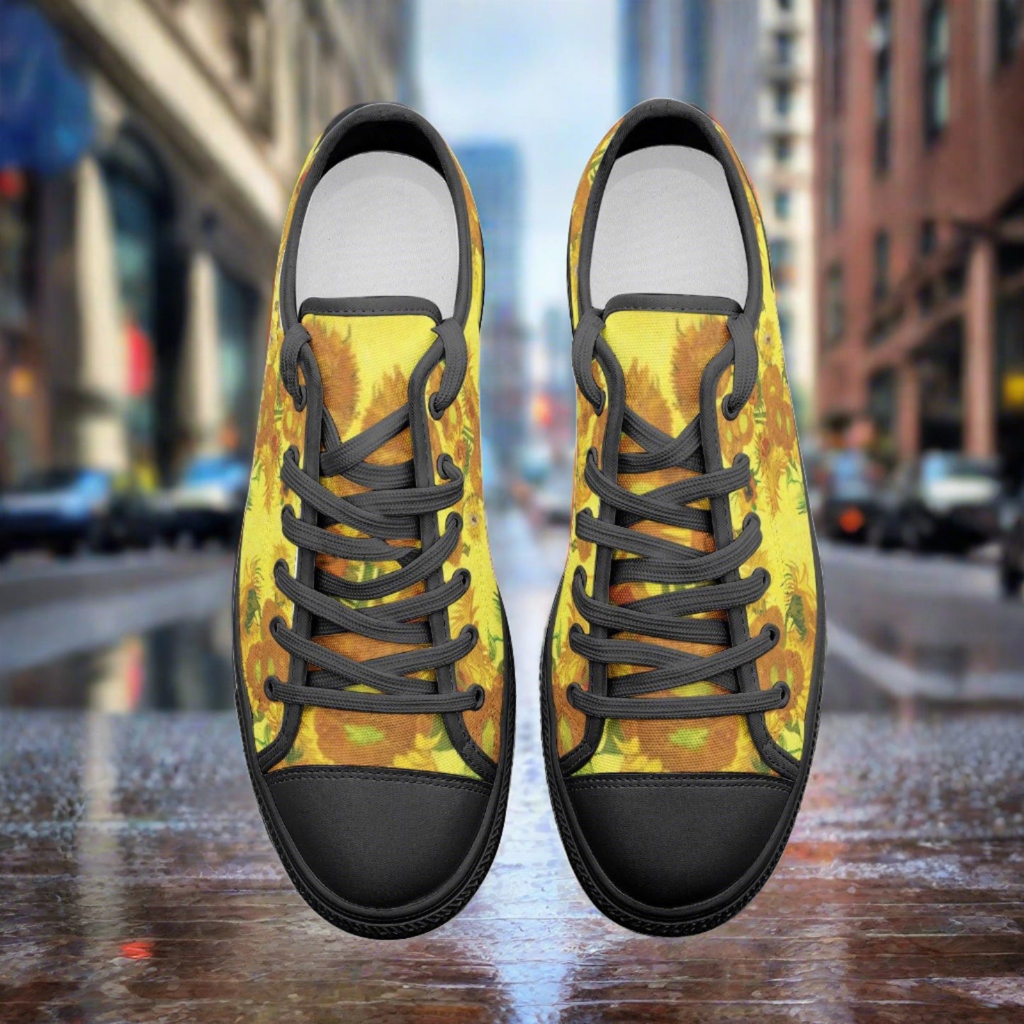 "Sunflowers" by Vincent Van Gogh - Freaky Shoes®