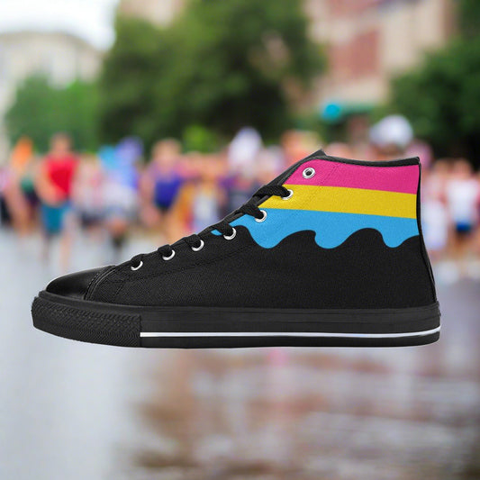 Pride LGBT Pansexual Flag Men - Freaky Shoes®