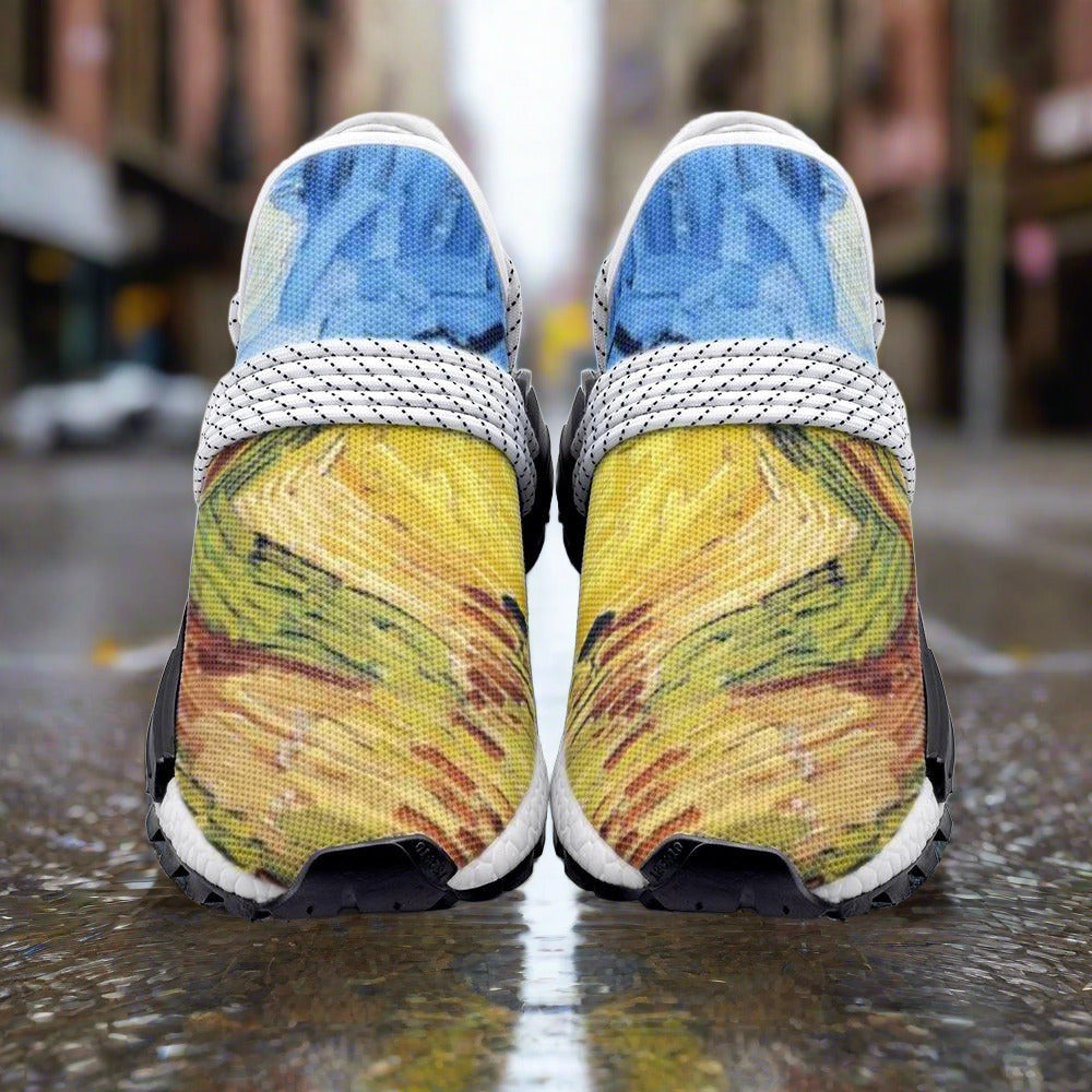 "Wheatfield with Crows" by Vincent Van Gogh - Freaky Shoes®