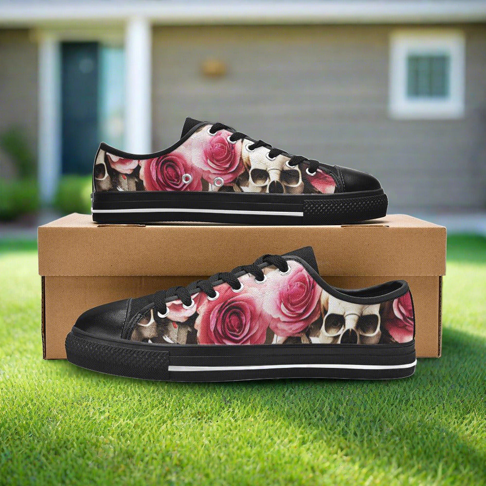 Skulls Roses Deluxe Men - Freaky Shoes®