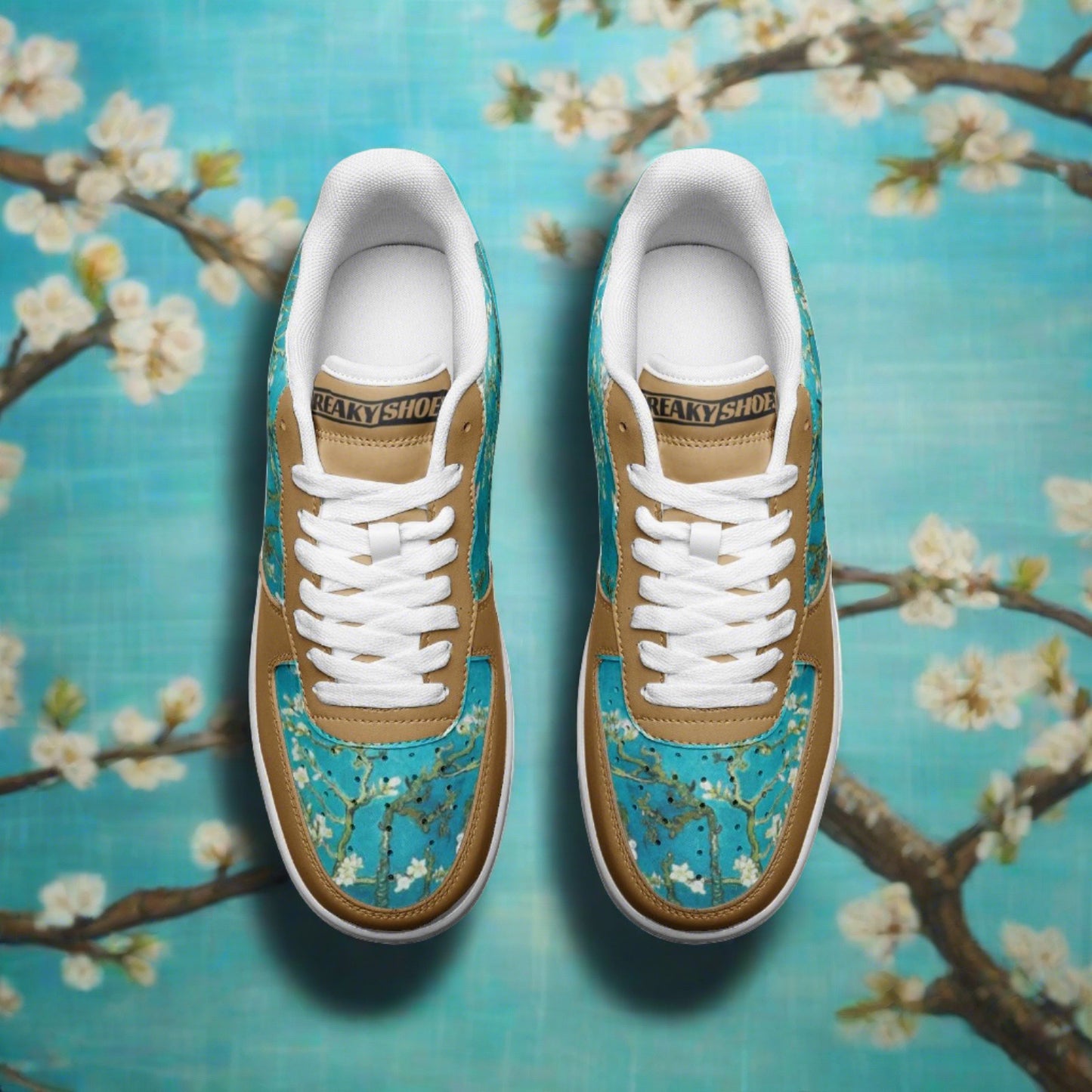 "Almond Blossoms" by Vincent Van Gogh - Freaky Shoes®
