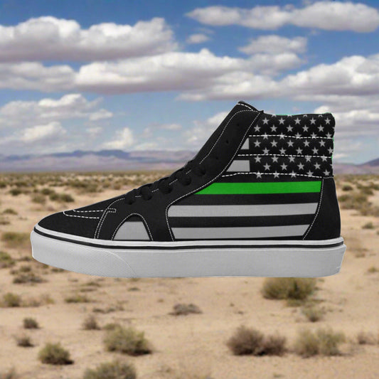 Thin Green Line Flag Women - Freaky Shoes®