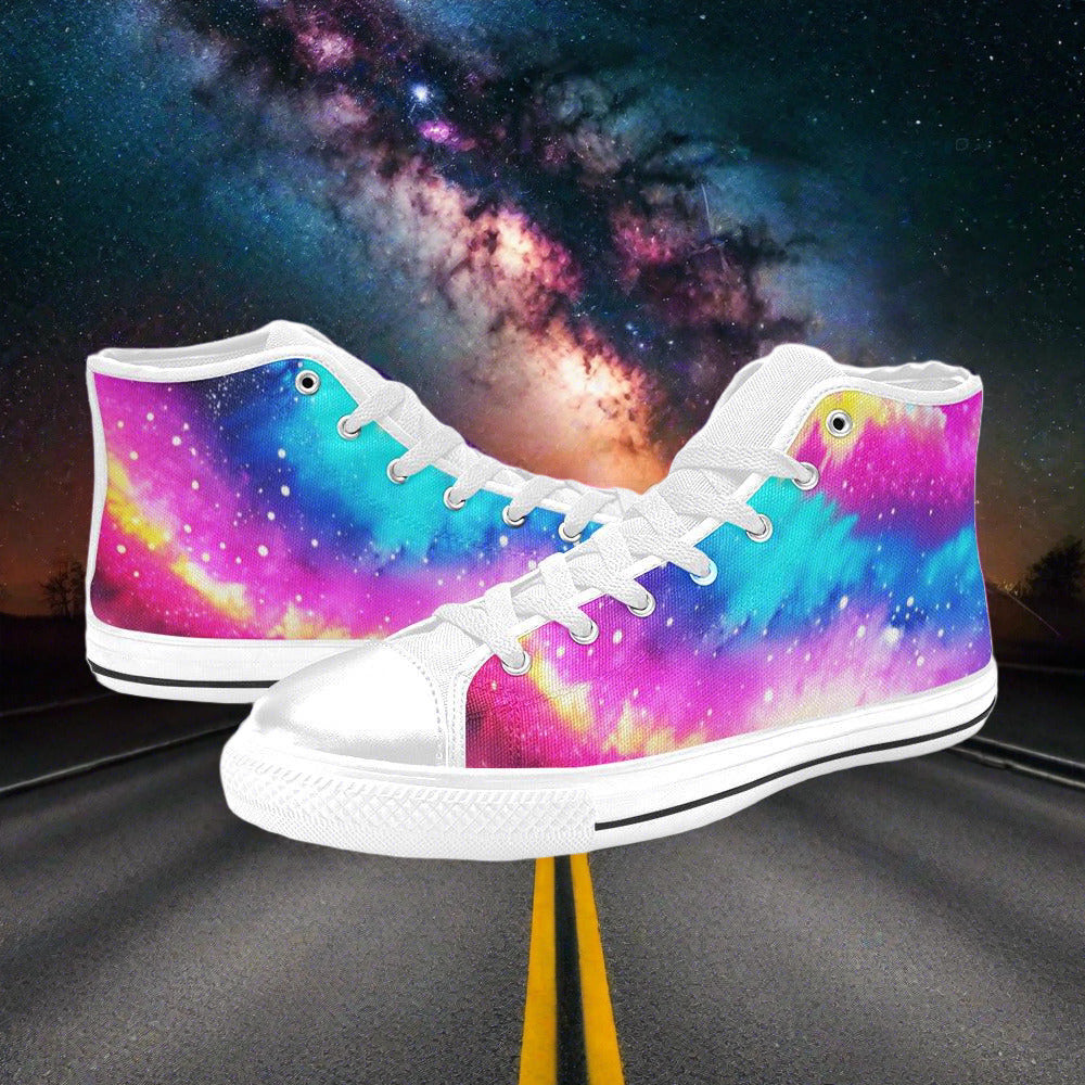 Travel Art Gift Adventure Vivid Bold Art - Freaky Shoes