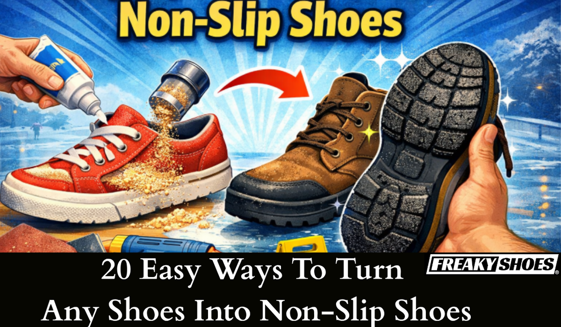 Ways To Turn Any Shoes Into Non-Slip Shoes
