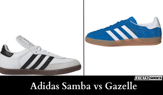 Adidas Samba vs Gazelle