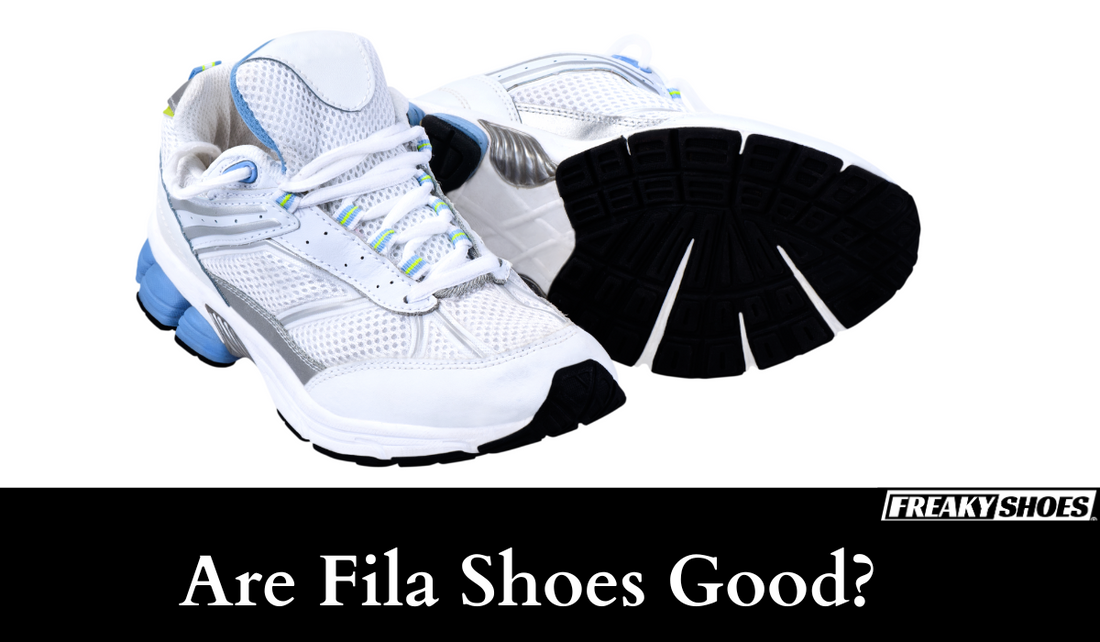 Freaky Shoes custom art sneakers with white mesh, blue accents, and black sole — made to order wearable art