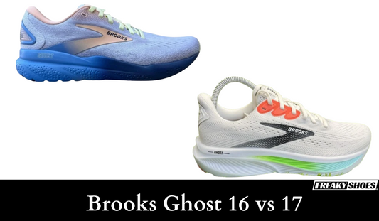 Brooks Ghost 16 vs 17