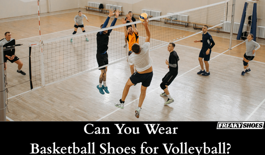 Can You Wear Basketball Shoes for Volleyball? What We Learned - Freaky Shoes®