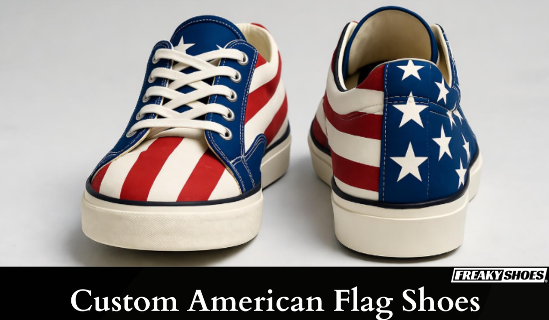 Custom American Flag Shoes