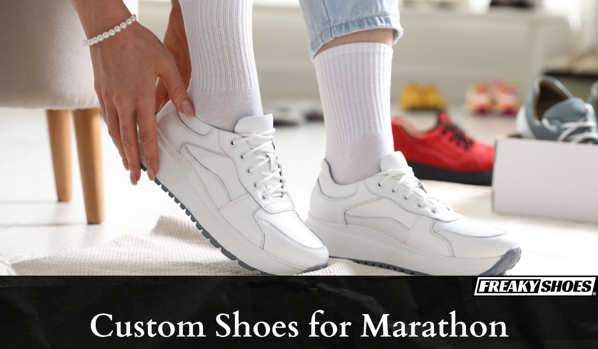 Custom Shoes for Marathon Runners: Create a Pair in 4 Steps – Freaky Shoes®