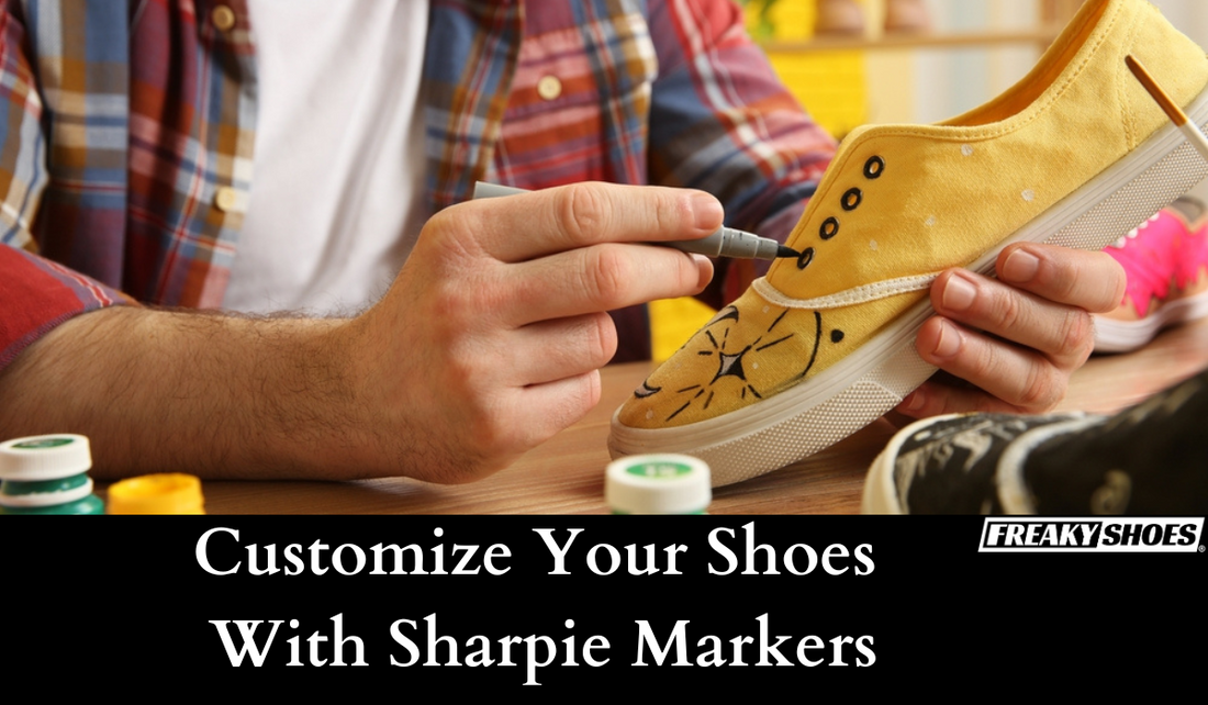 Customize And Design Your Shoes With Sharpie Markers – Freaky Shoes®