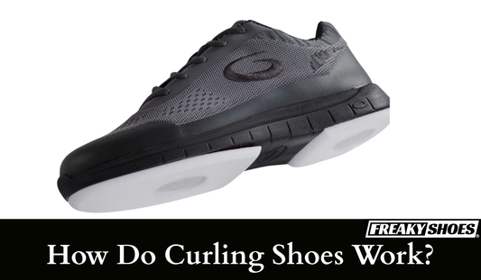 How do curling shoes work