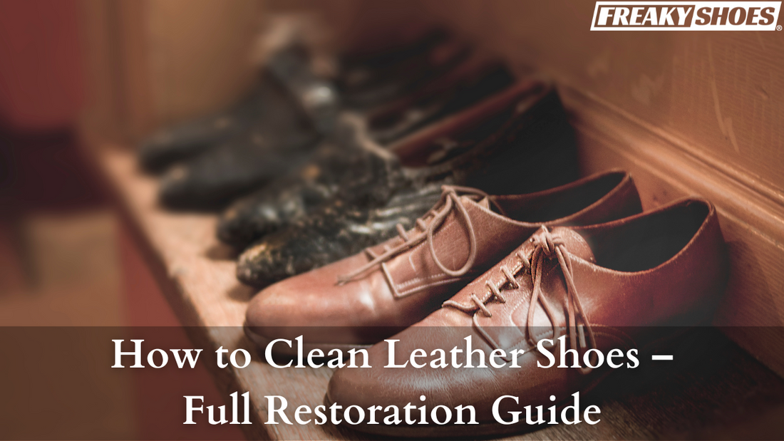 How to Clean Leather Shoes โ Full Restoration Guide โ Freaky Shoesยฎ