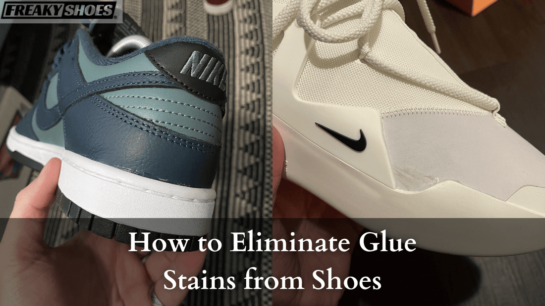 Comment éliminer les taches de colle sur les chaussures – Freaky