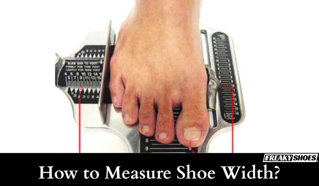 How to Measure Shoe Width