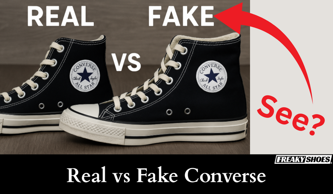 How to Tell If Converse Are Fake? 12 Simple Ways – Freaky Shoes®