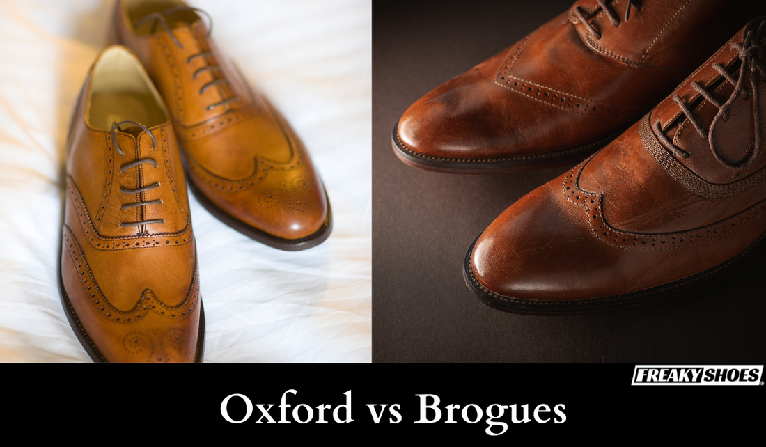 Oxford vs Brogues: Comparing 10 Things Side by Side - Freaky Shoes®
