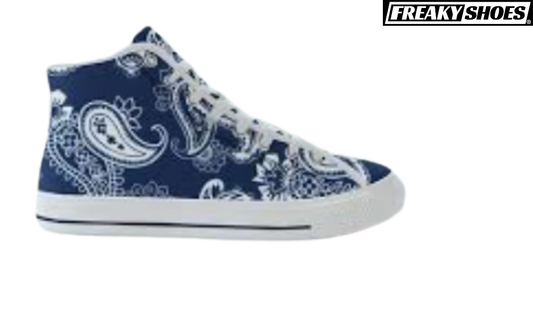Paisley Print Sneakers