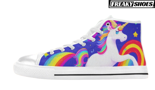 Rainbow Gradient Sneakers | FreakyShoes
