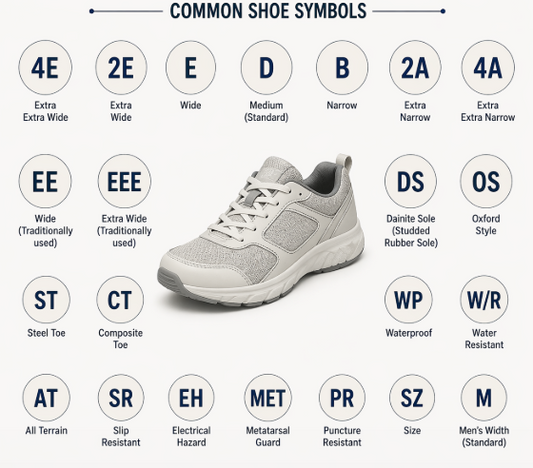 Shoe Symbol Guide