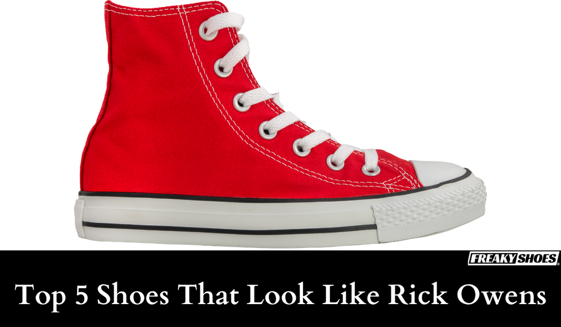 Freaky Shoes® custom art sneaker in bold red with white laces, made to order wearable art